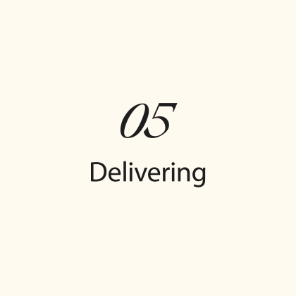 05 Delivering